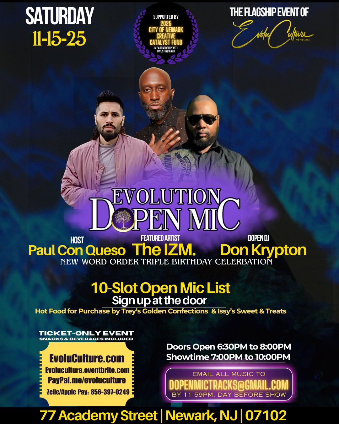 Evolution Dopen Mic November Word Order (Featuring The IZM.)