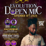 Evolution Dopen Mic 9/19 (Featuring SNC)—$10 Tickets till 9/18, 11:59PM (2-for-1 special automatic at checkout till 8/28, Midnight)