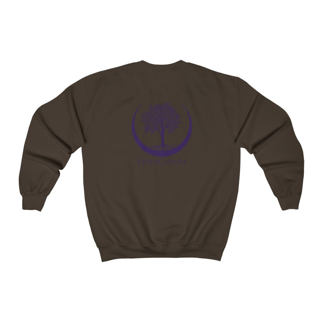 Logo (Purple) Unisex Heavy Blend™ Crewneck Sweatshirt