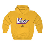 Catch These Vibes Black Logo Unisex Hooded Sweatshirt