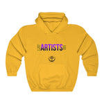 Let Artists Be Black Logo Unisex Hooded Sweatshirt