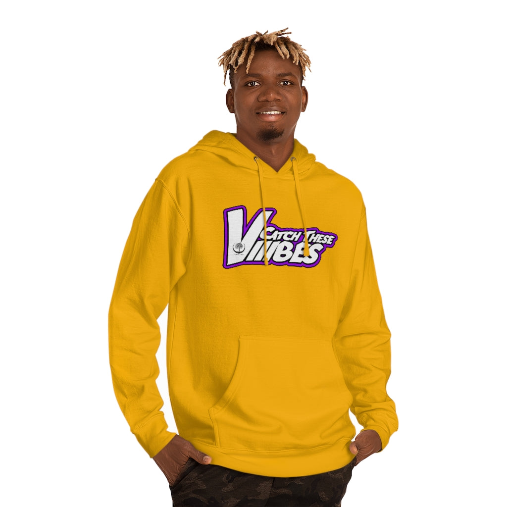 Catch These Vibes Unisex Hooded Sweatshirt