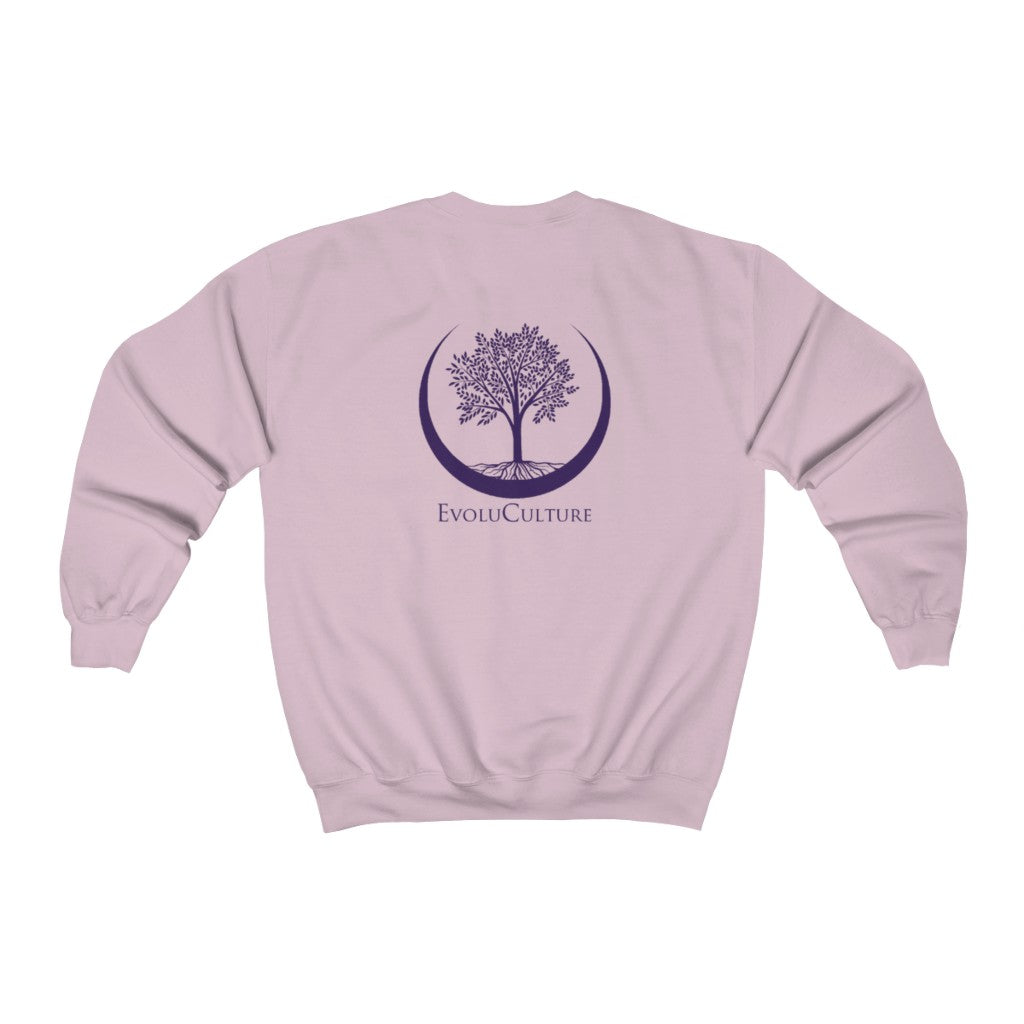 Logo (Purple) Unisex Heavy Blend™ Crewneck Sweatshirt