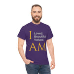 “I AM”….Unisex Heavy Cotton Tee