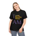 “I AM”….Unisex Heavy Cotton Tee