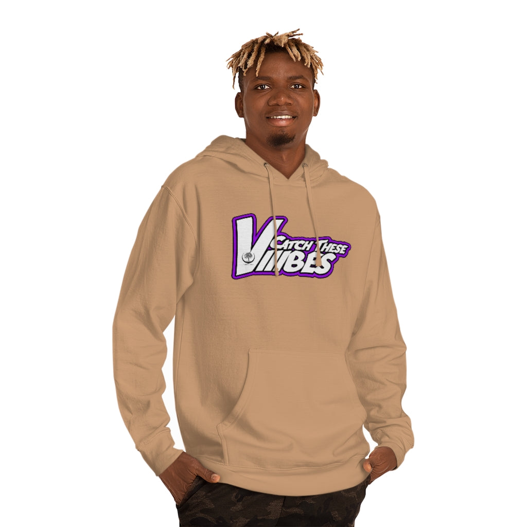 Catch These Vibes Unisex Hooded Sweatshirt