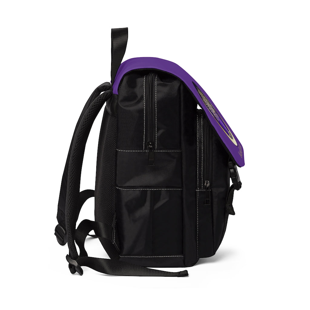 Logo Unisex Casual Shoulder Backpack