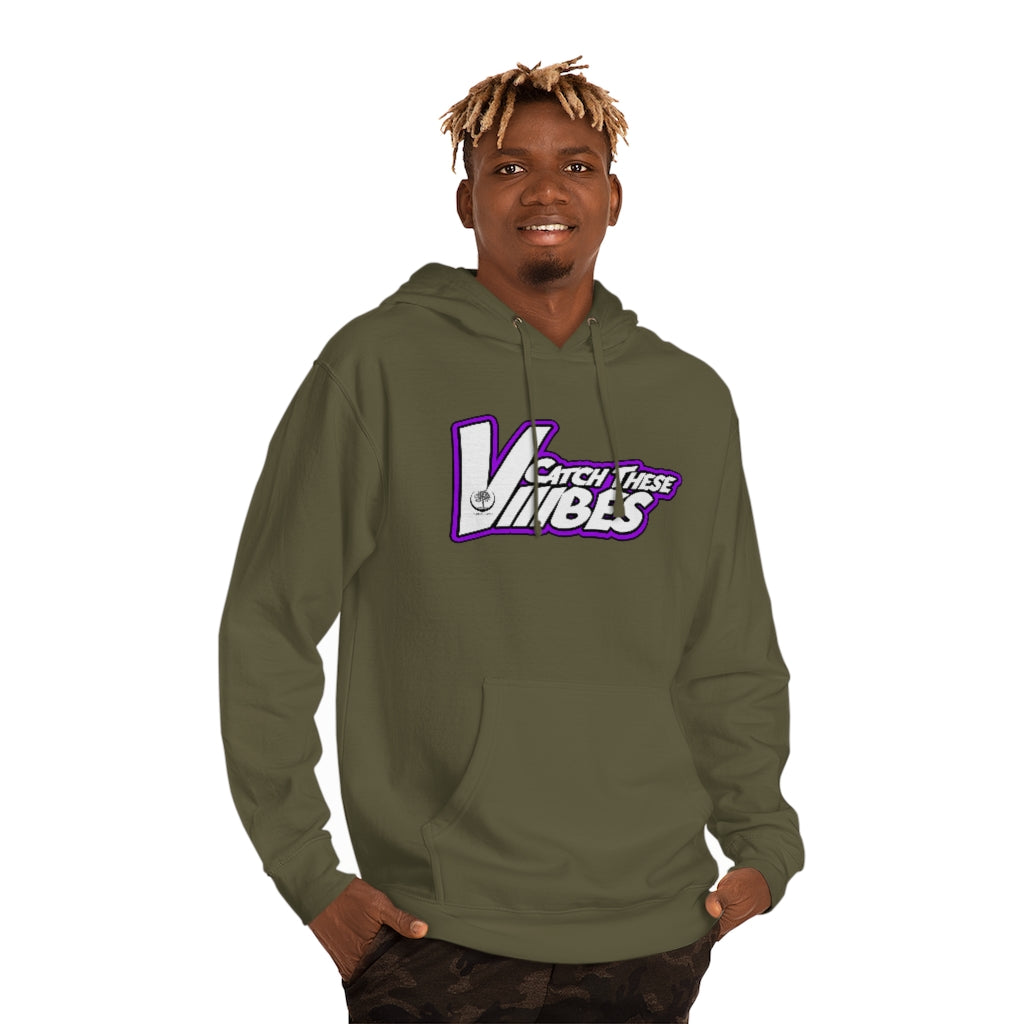 Catch These Vibes Unisex Hooded Sweatshirt