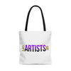 Let Artists Be AOP Tote Bag