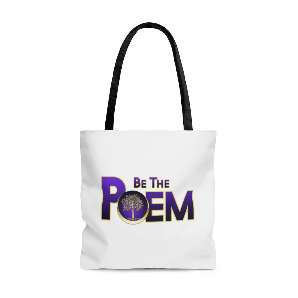Be The Poem AOP Tote Bag