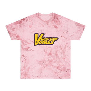“Catch These Vibes” Unisex Color Blast T-Shirt